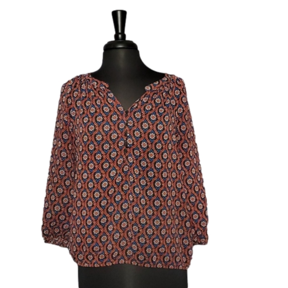 Liz Claiborne Size Small Elastic Waist Top